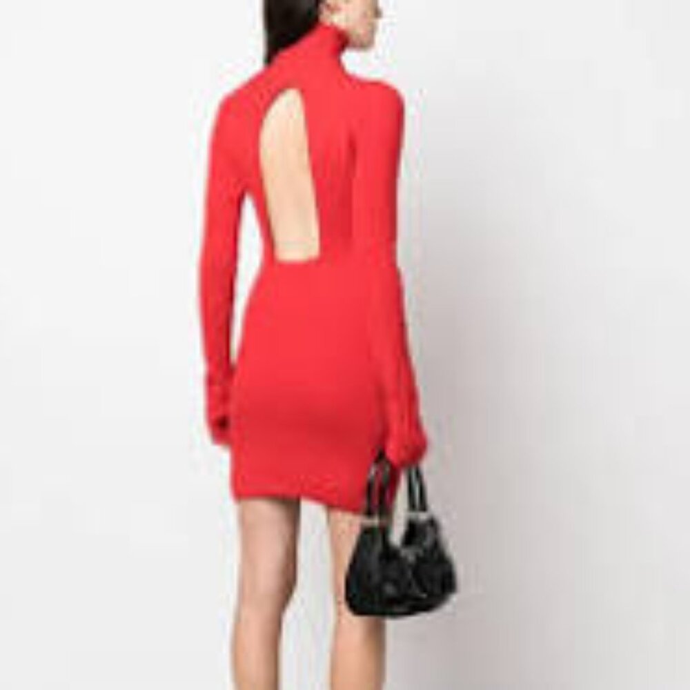 Zadig&Voltaire Viky Wool Minidress | Red | NWT